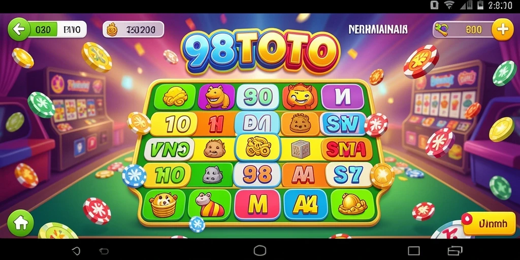 Tampilan gameplay seru di 98TOTO dengan berbagai variasi Bingo.