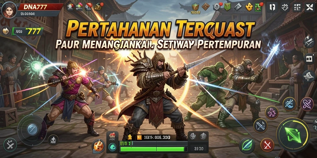 Menampilkan gameplay strategis di Tower Defense yang mendebarkan.
