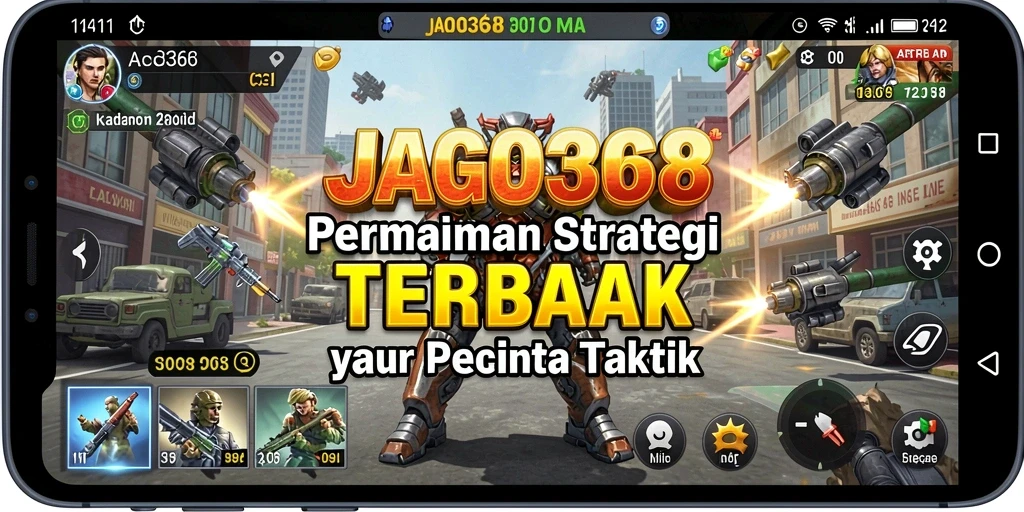 Tangkapan layar JAGO368 menampilkan aksi strategi yang mendebarkan.