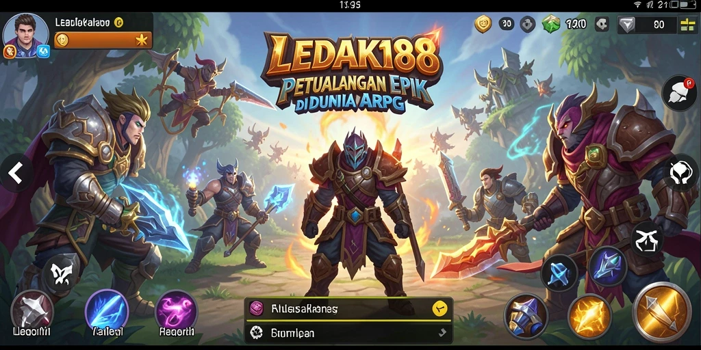 Gameplay ARPG LEDAK188 yang mendebarkan dan interaktif.