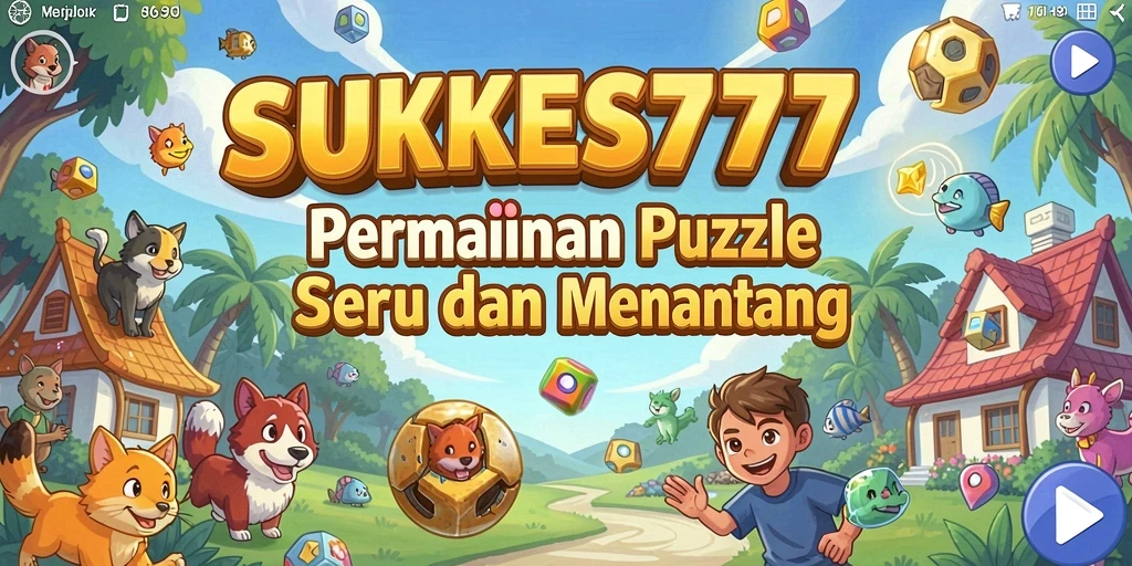 Tampilan gameplay Puzzle yang menarik dari SUKSES777.