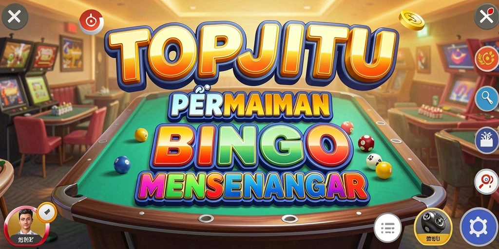 Gameplay seru dan mendebarkan dalam aplikasi Bingo TOPJITU.