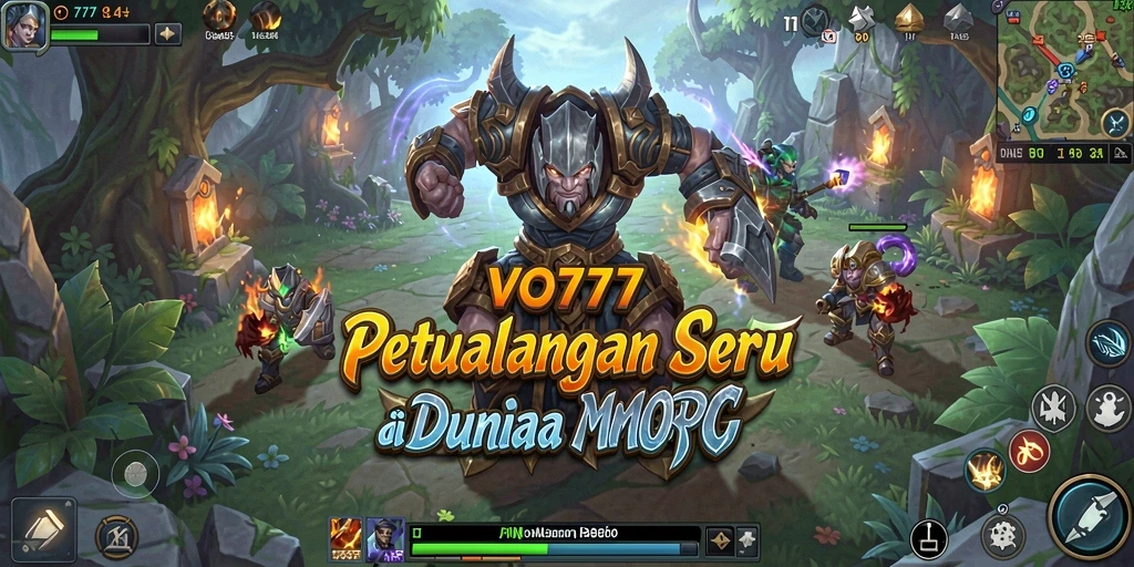 Pengalaman gameplay seru dalam dunia MMORPG yang luas.